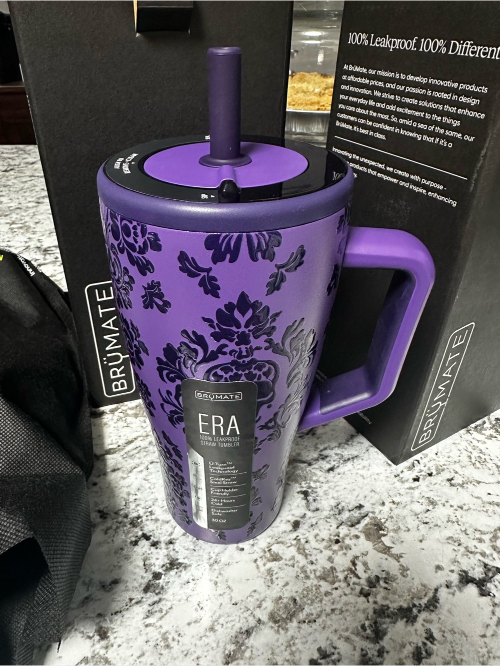 BrüMate ERA 30 oz Insulated Travel Tumbler - Violet Veil 2025